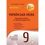 Т. Положий Українська мова 9 клас Підсумкові роботи за групами результатів